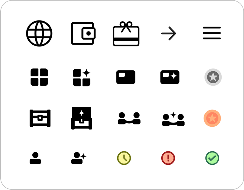 Solana SIM Icon Set